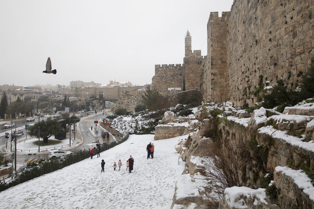 APTOPIX Israel Palestinians Weather